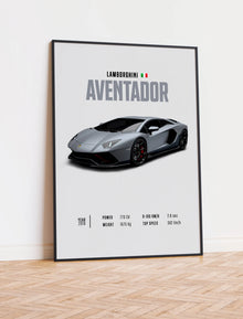 Lamborghini Aventador Poster