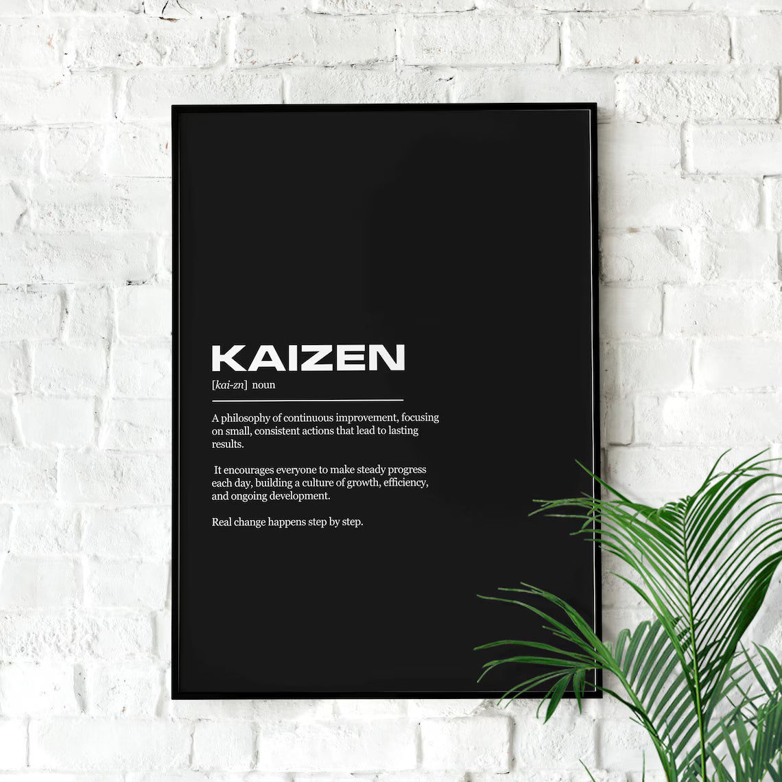 Kaizen Poster
