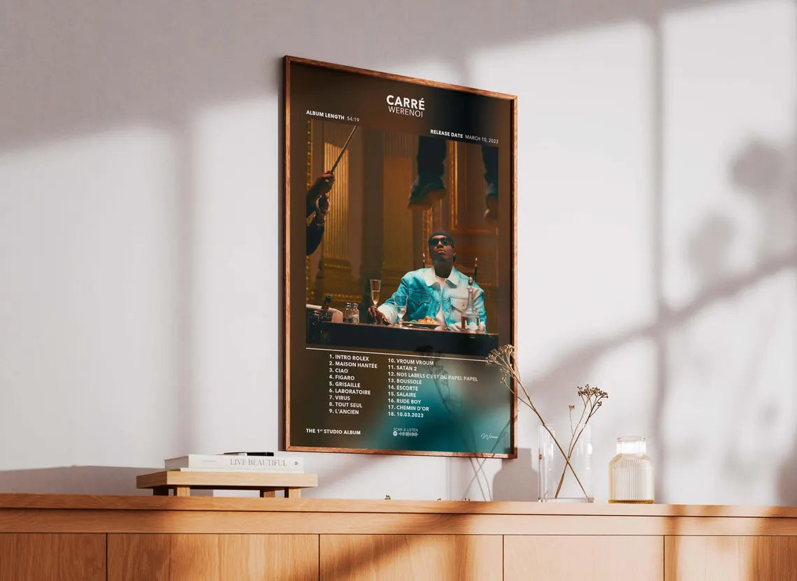Poster Werenoi Carré Album