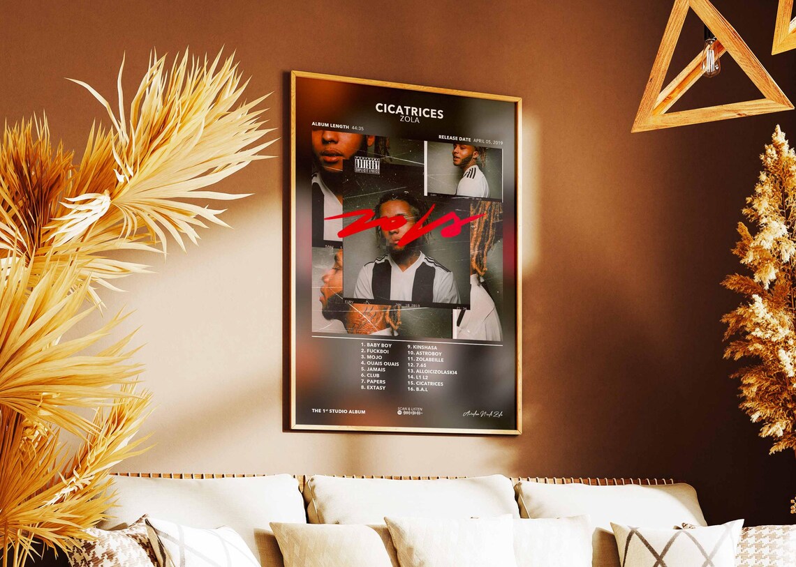 Album Poster Cicarices Zola