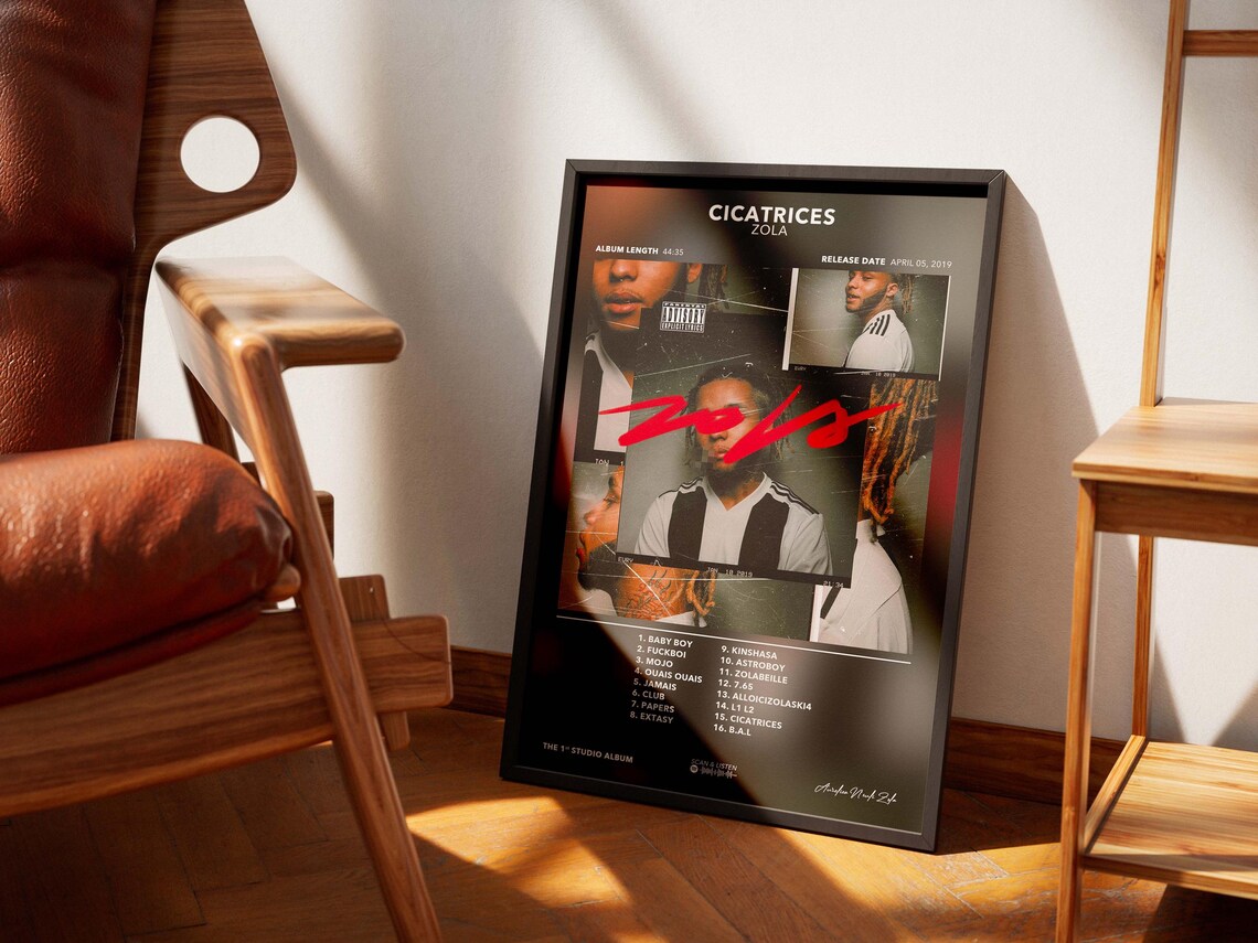 Album Poster Cicarices Zola