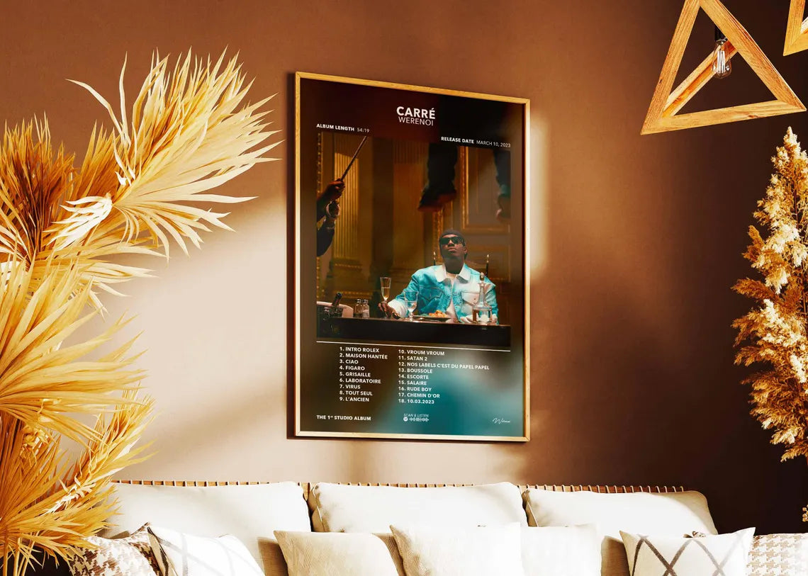 Poster Werenoi Carré Album