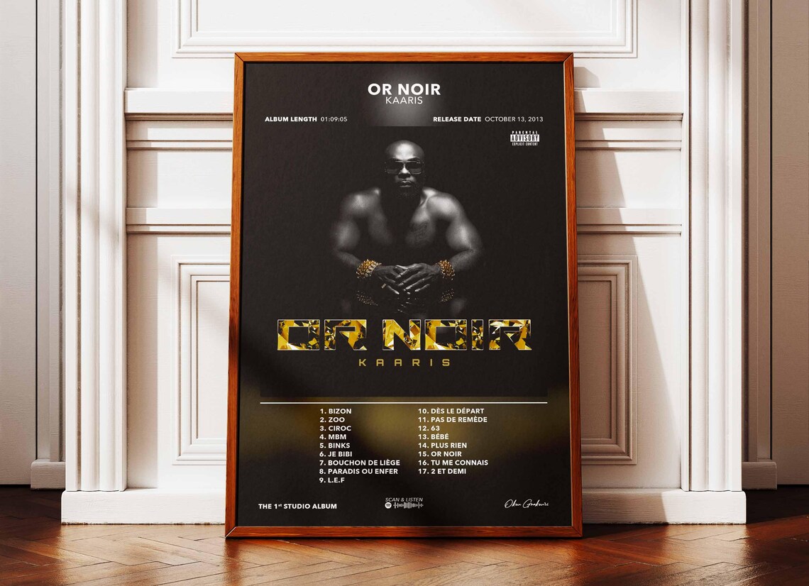 Album Poster Or Noir Kaaris