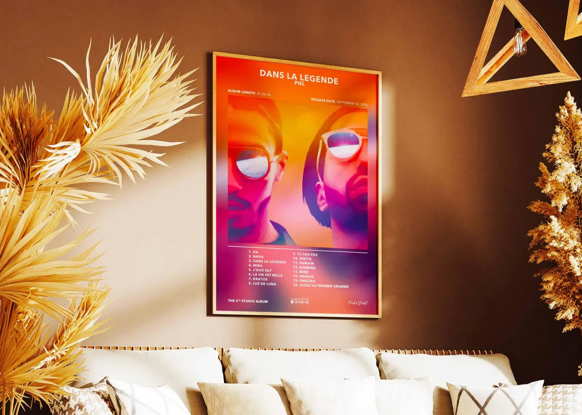 Poster PNL Poster Dans La Légende Album