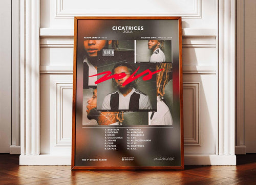 Album Poster Cicarices Zola