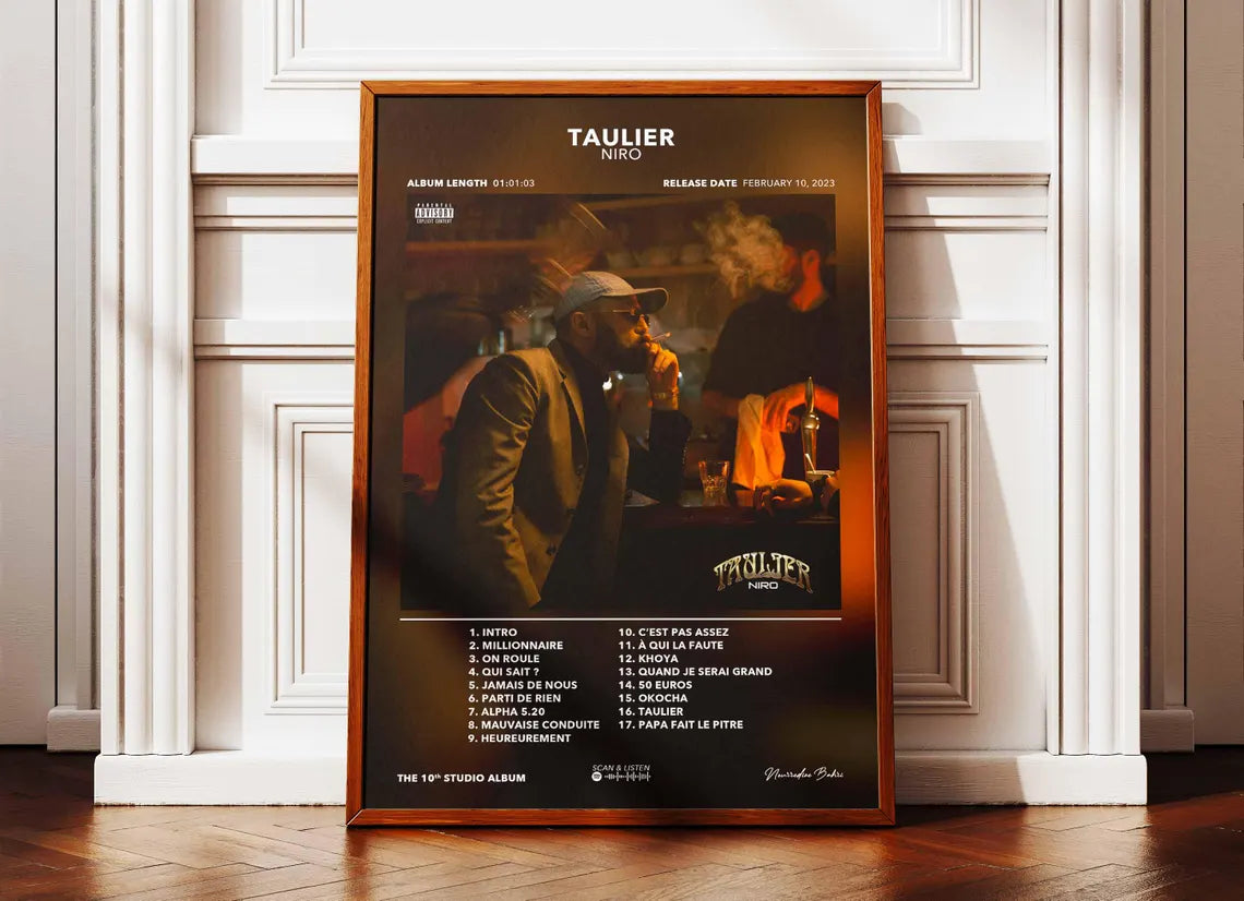 Niro Poster Album Taulier