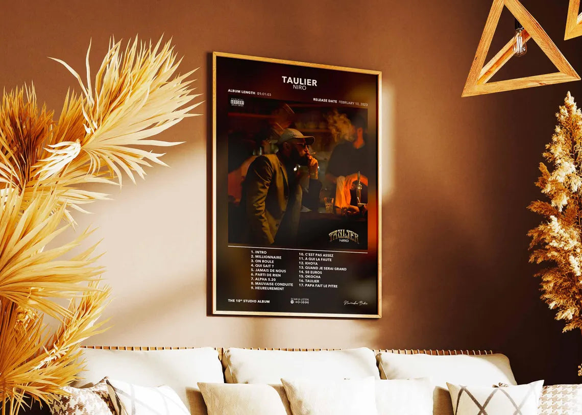 Niro Poster Album Taulier