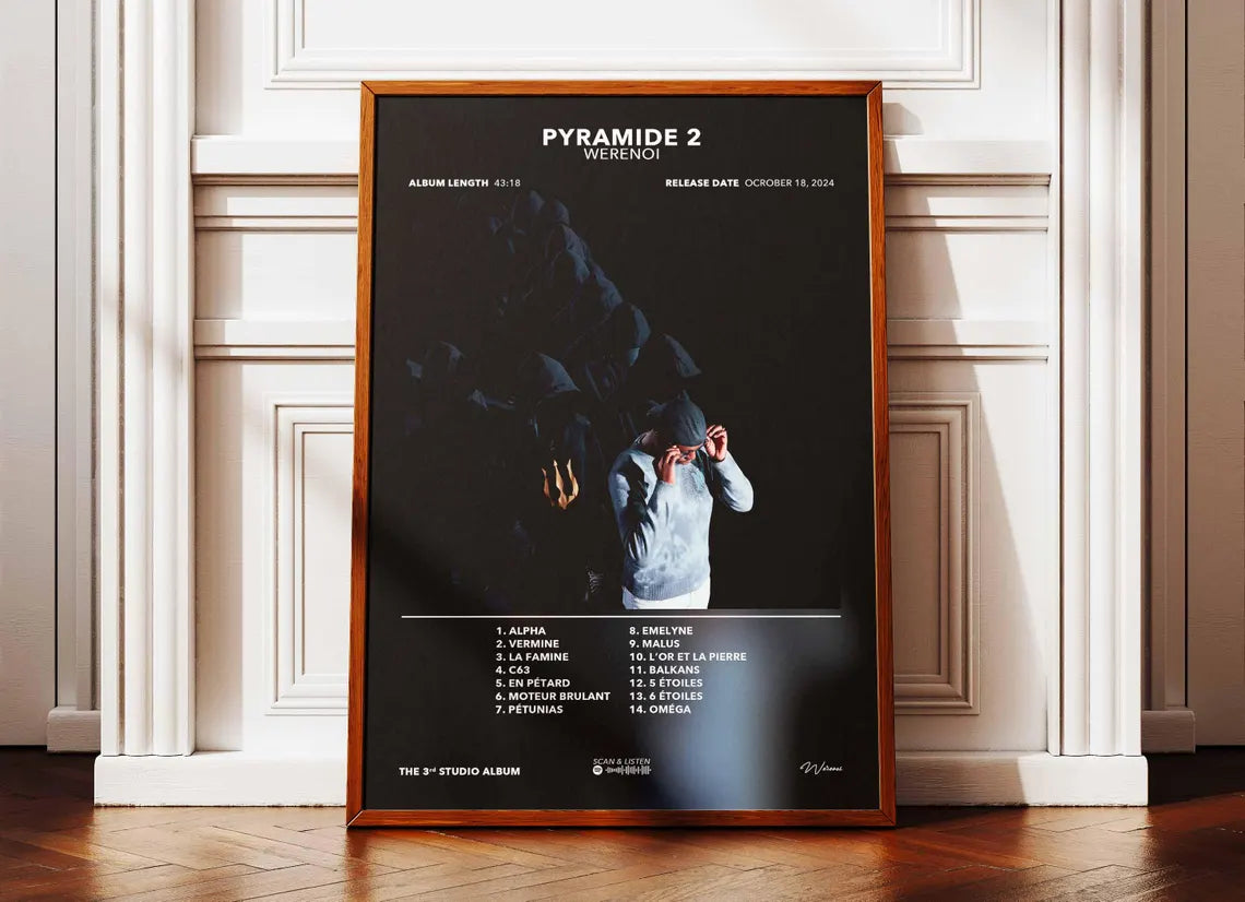 Poster Werenoi Diamant Noir Album