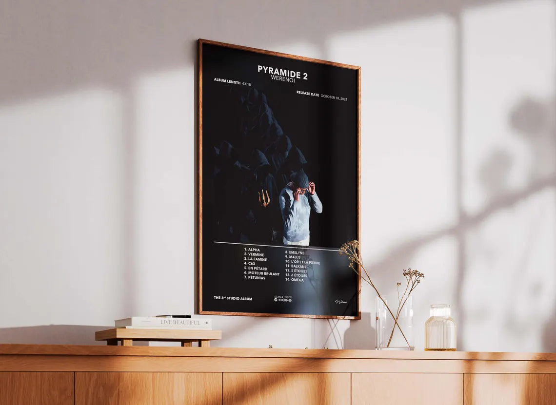 Poster Werenoi Diamant Noir Album