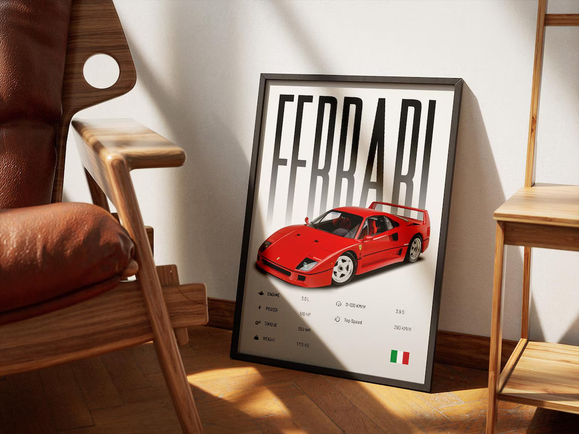 F40 Poster