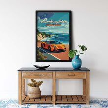 Lamborghini Aventador poster