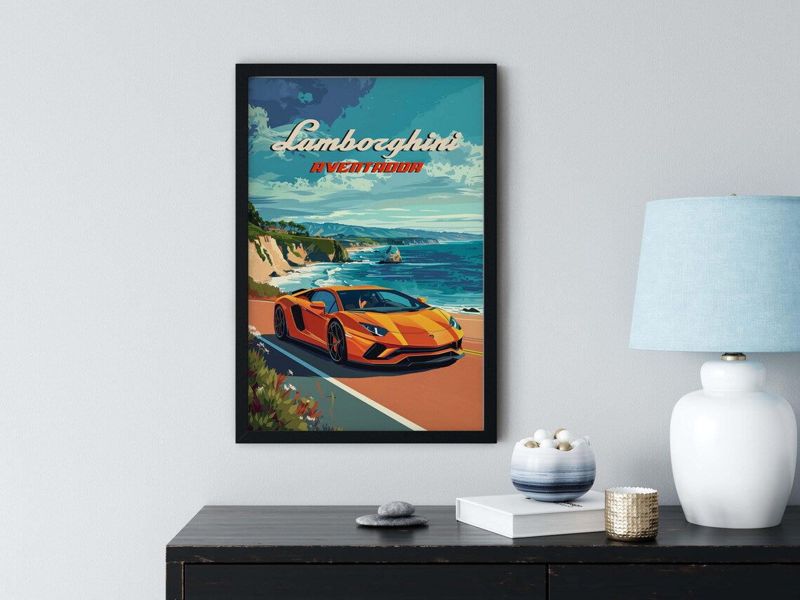 Lamborghini Aventador poster