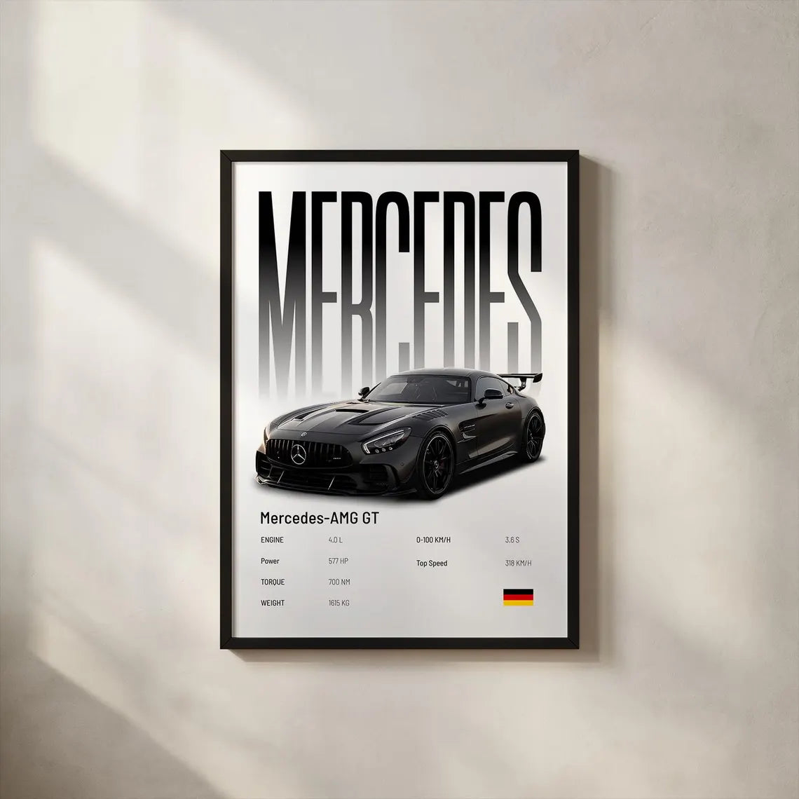 Mercedes-AMG GT Poster