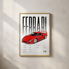 F40 Poster