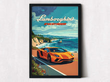Lamborghini Aventador poster