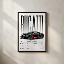 Bugatti Chiron Poster