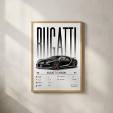 Bugatti Chiron Poster
