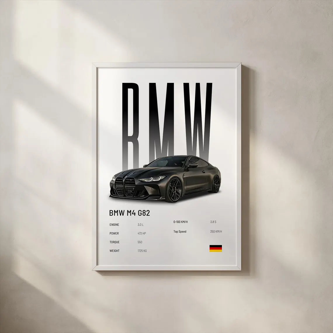 BMW M4 G82 Poster