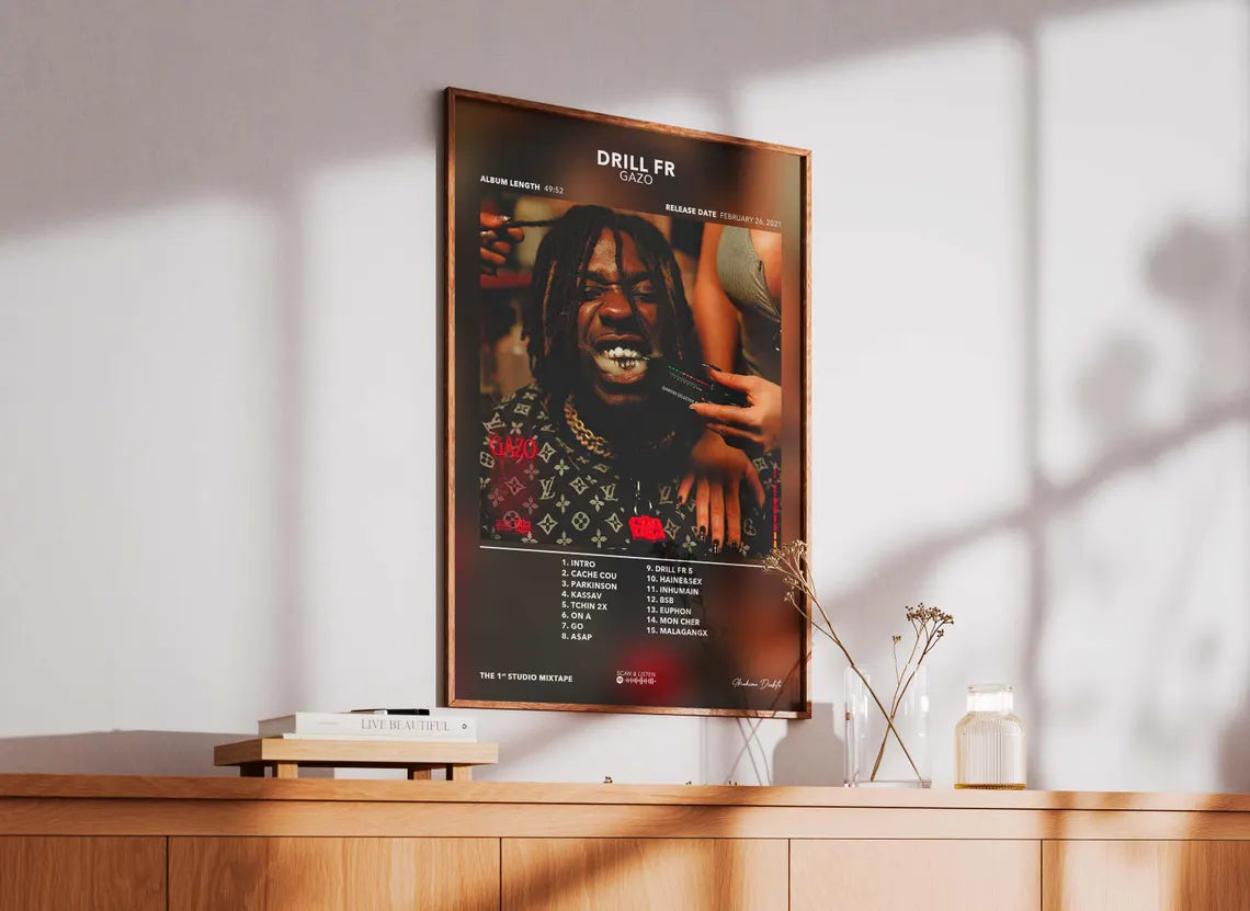 Poster Album Drill FR Gazo
