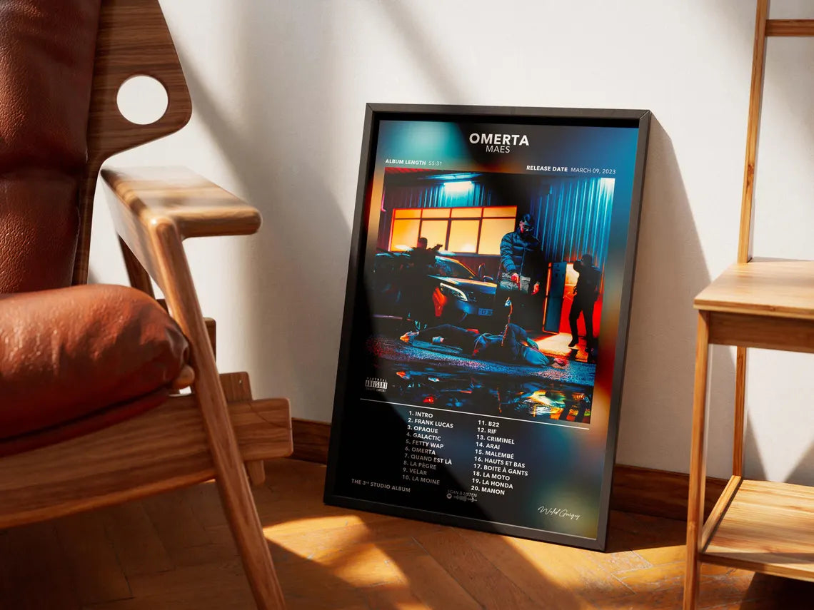 Poster Maes Omerta Album