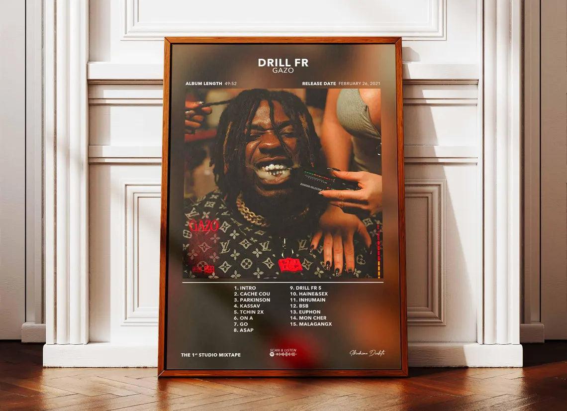Poster Album Drill FR Gazo