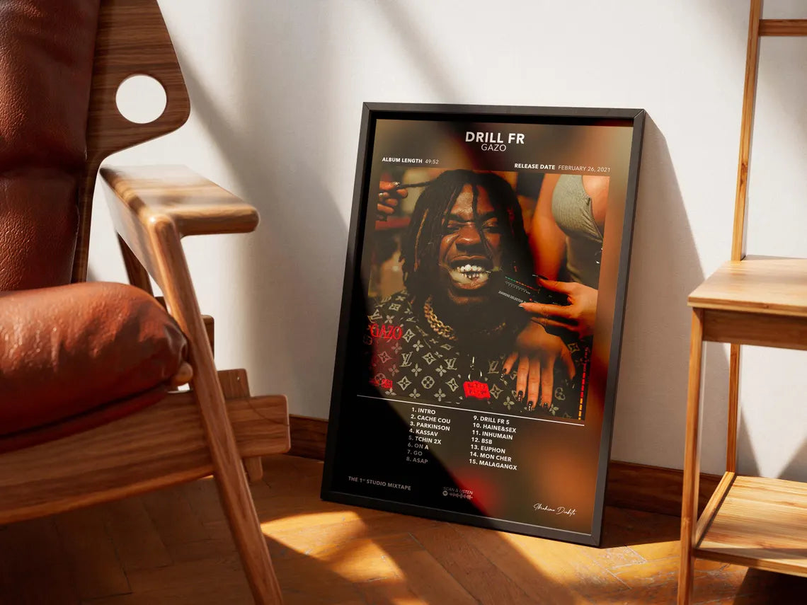 Poster Album Drill FR Gazo