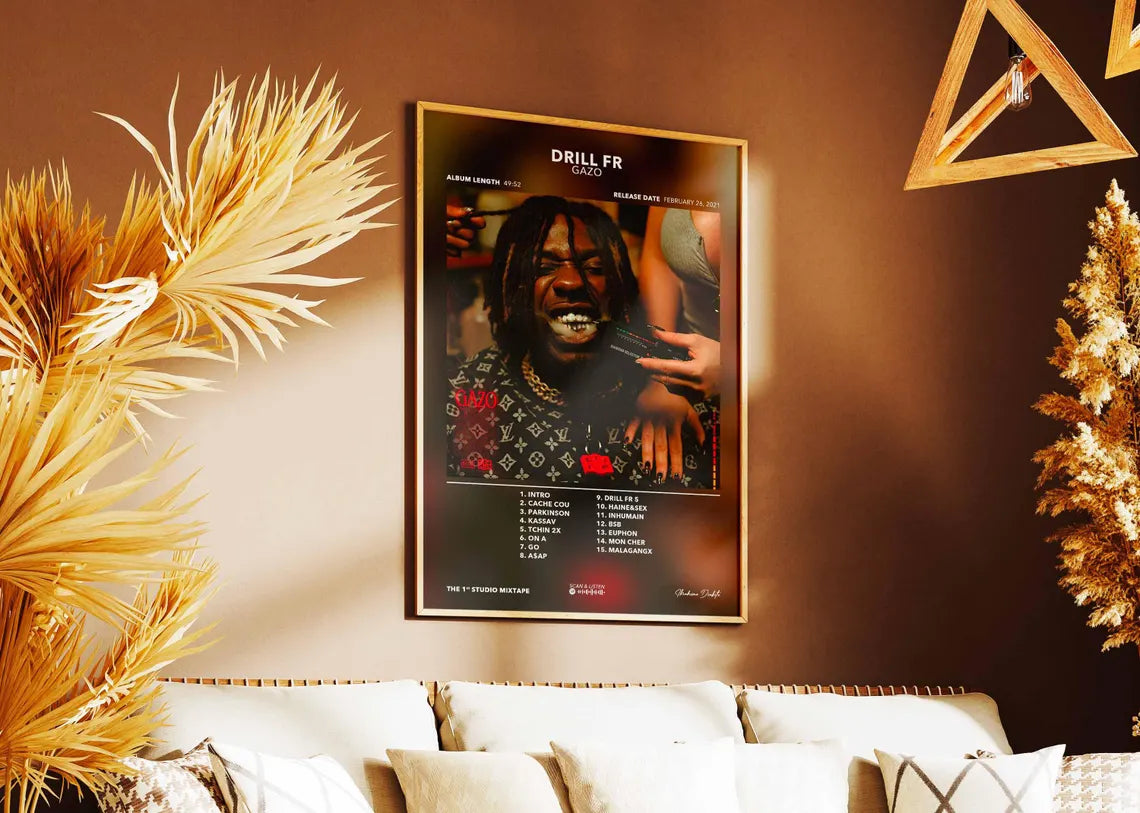 Poster Album Drill FR Gazo