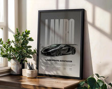 Lamborghini Aventador Poster