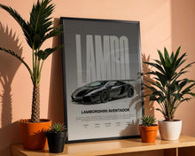Lamborghini Aventador Poster