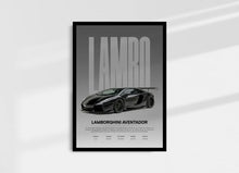 Lamborghini Aventador Poster