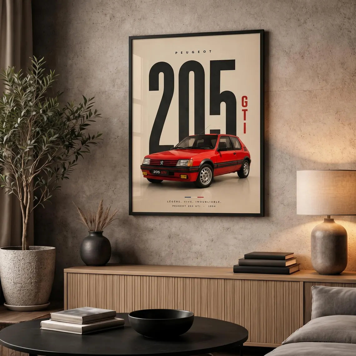 205 GTI Poster