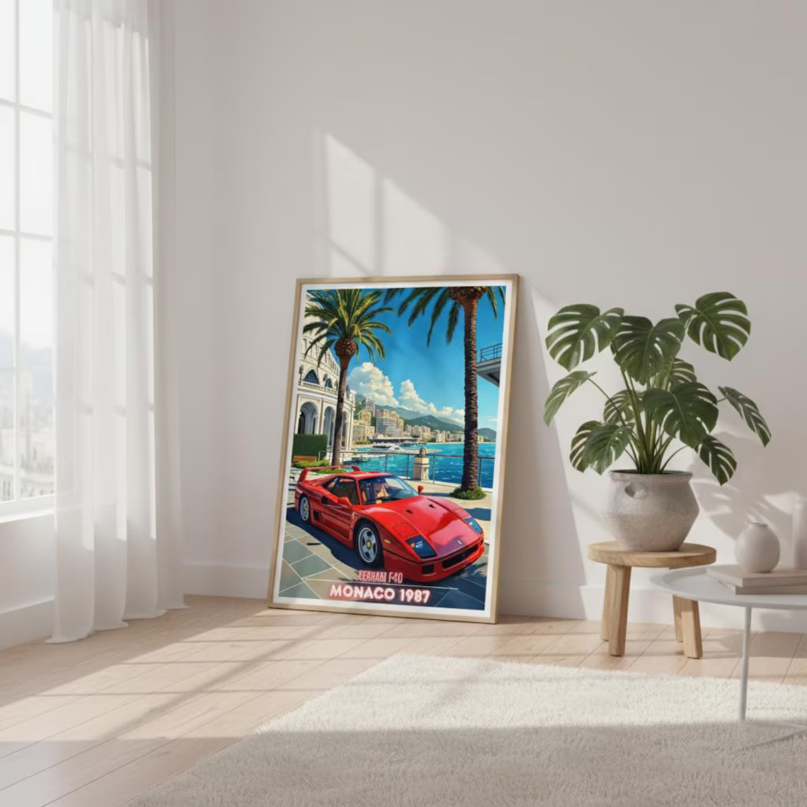 Ferrari F40 Poster