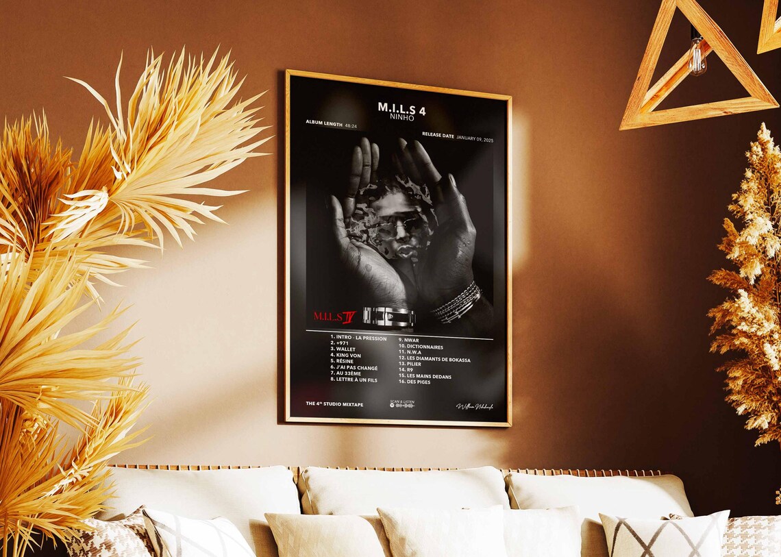 Album Poster MILS 4 Ninho