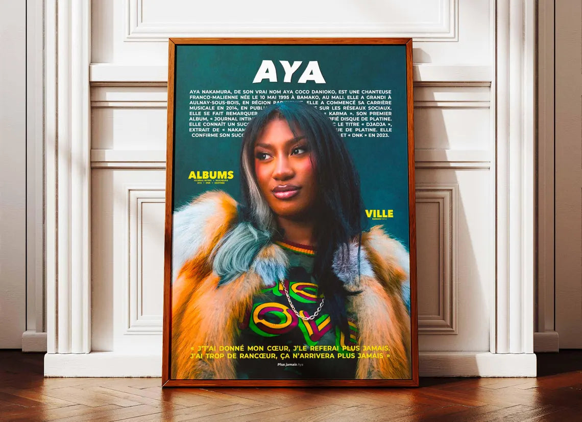 Poster Aya Nakamura