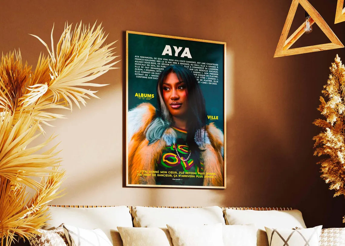 Poster Aya Nakamura