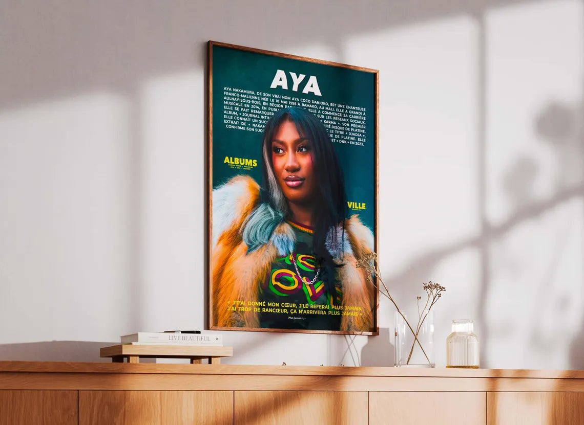Poster Aya Nakamura