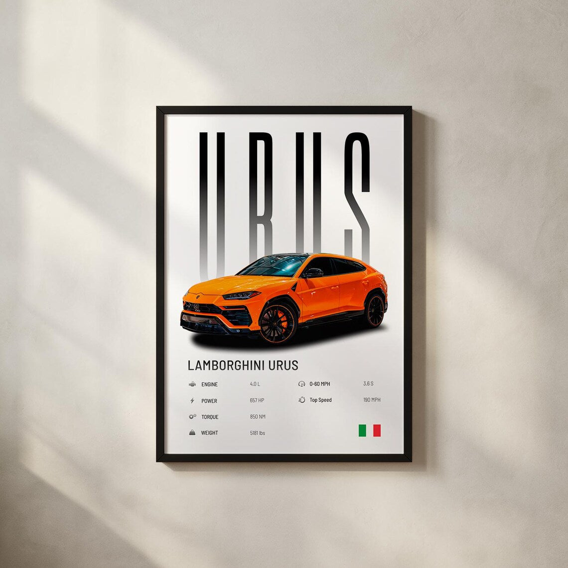 Lamborghini Urus Poster