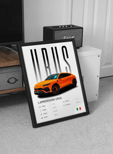 Lamborghini Urus Poster