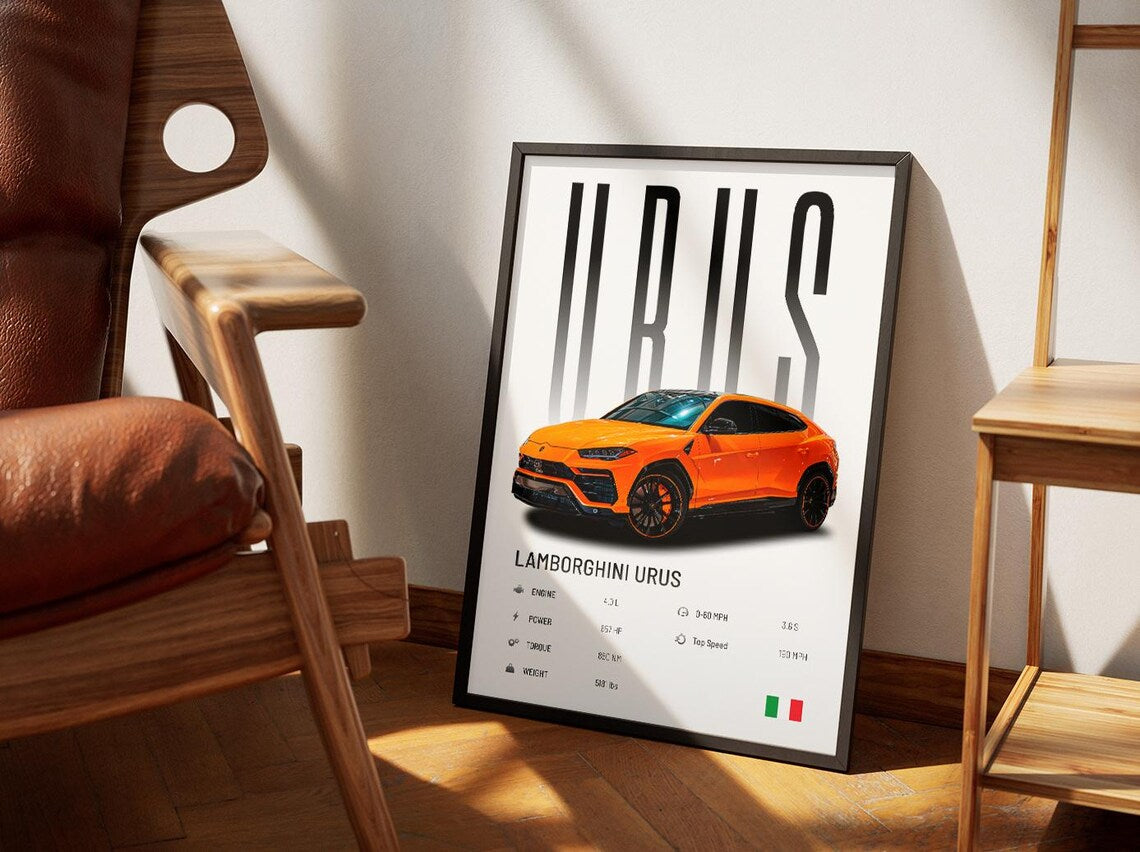 Lamborghini Urus Poster