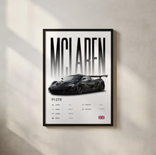 McLaren P1 GTR Poster