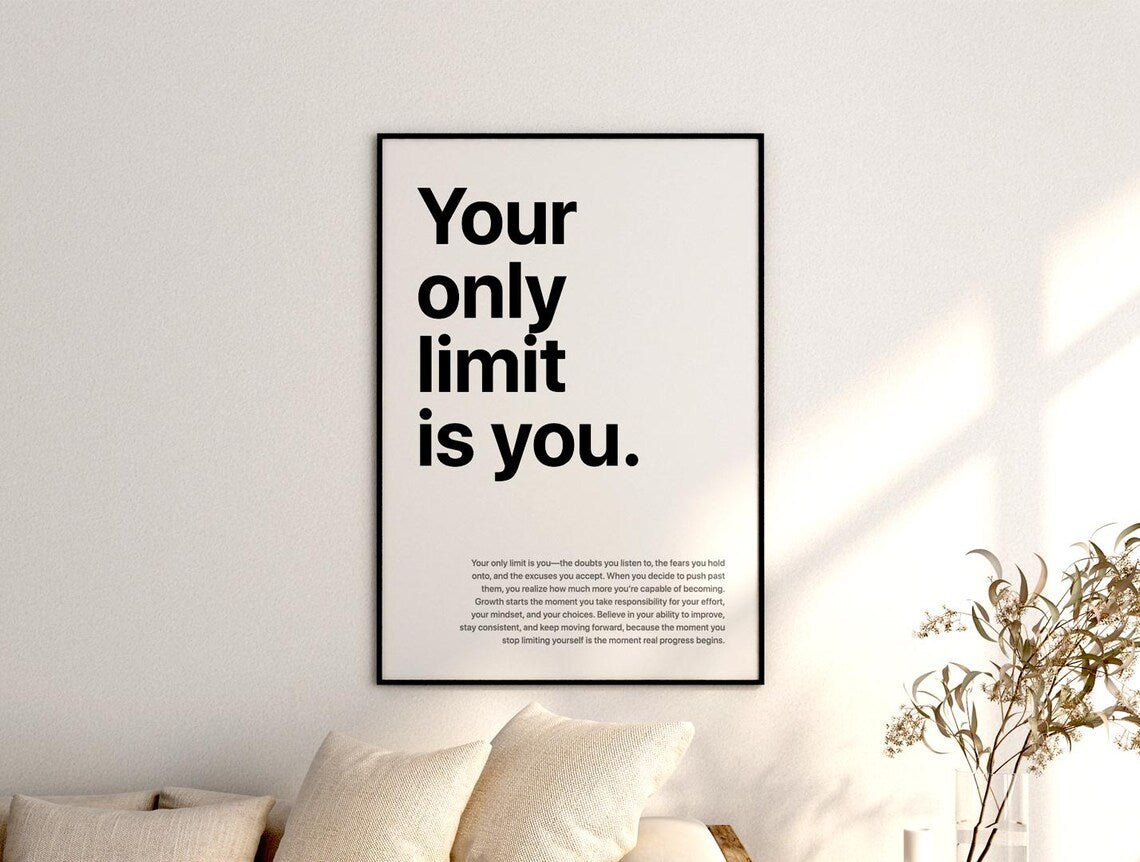 Motivational Quote Print