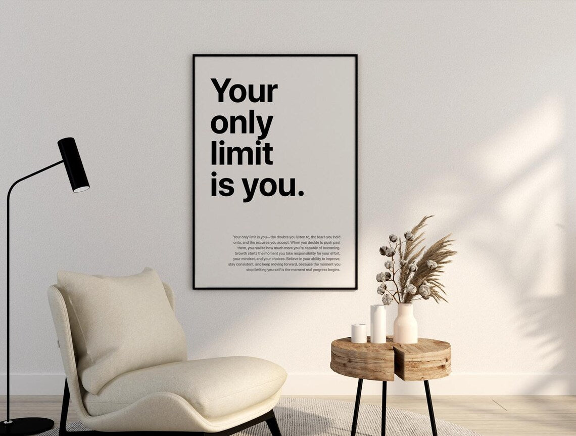 Motivational Quote Print