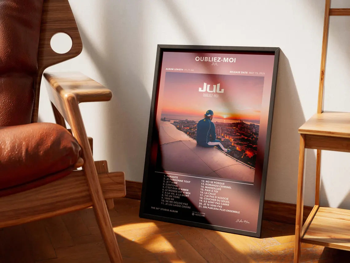 Poster Album Oubliez-Moi JUL