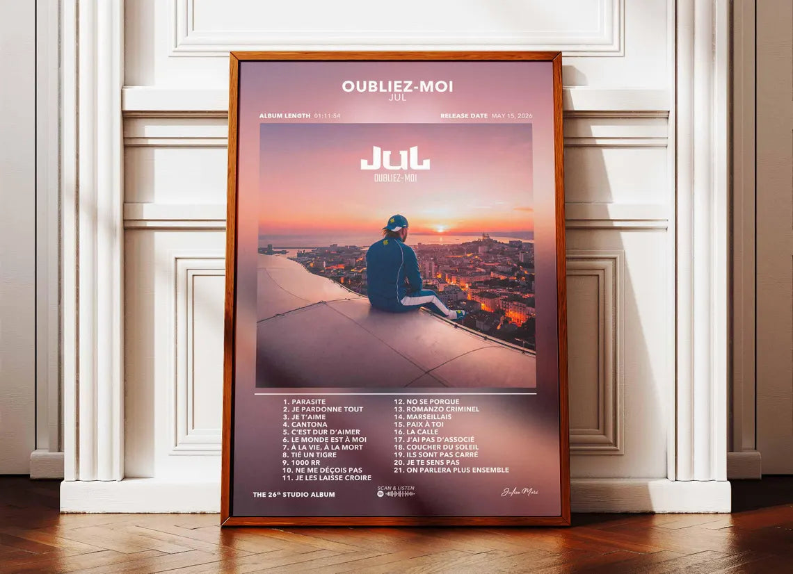 Poster Album Oubliez-Moi JUL
