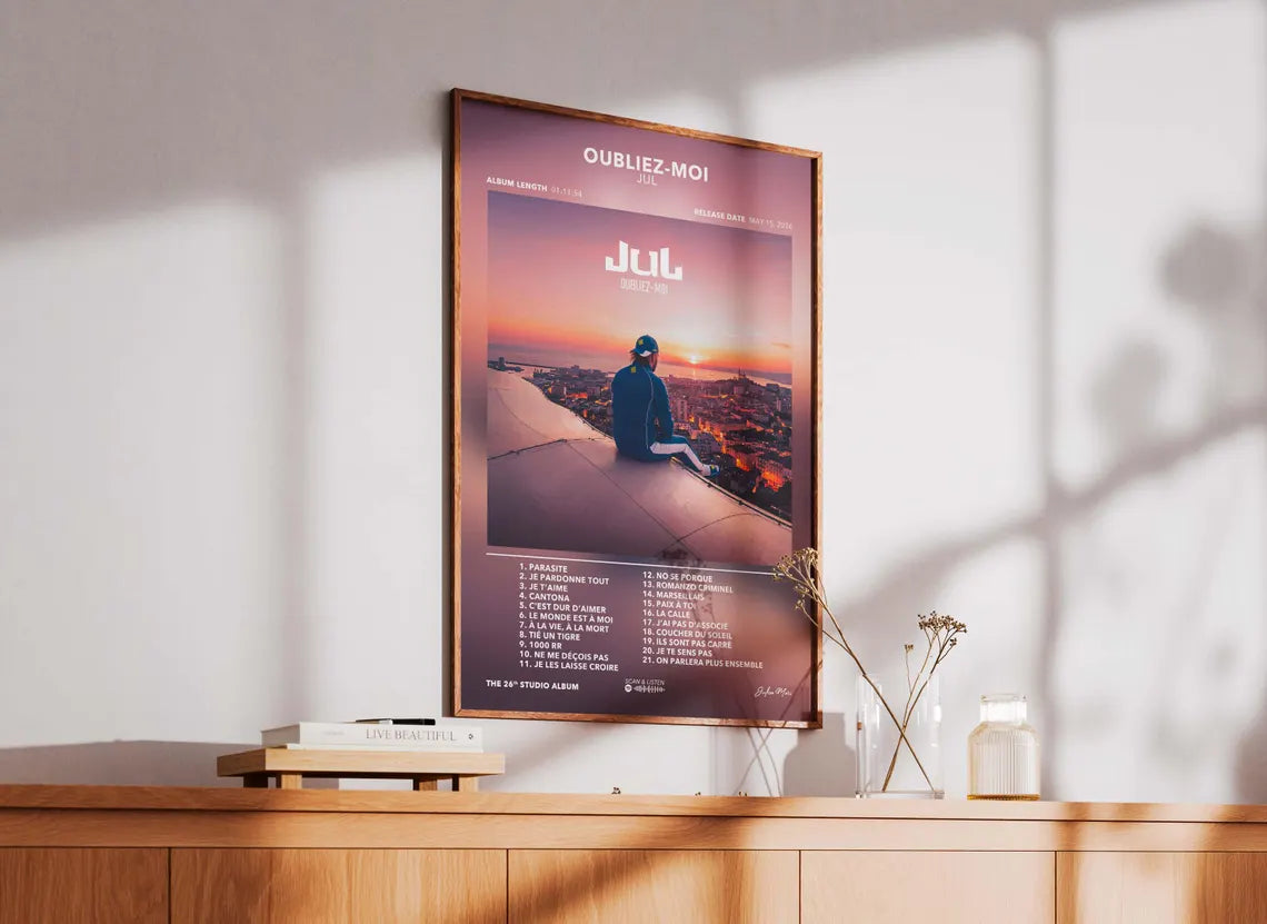 Poster Album Oubliez-Moi JUL