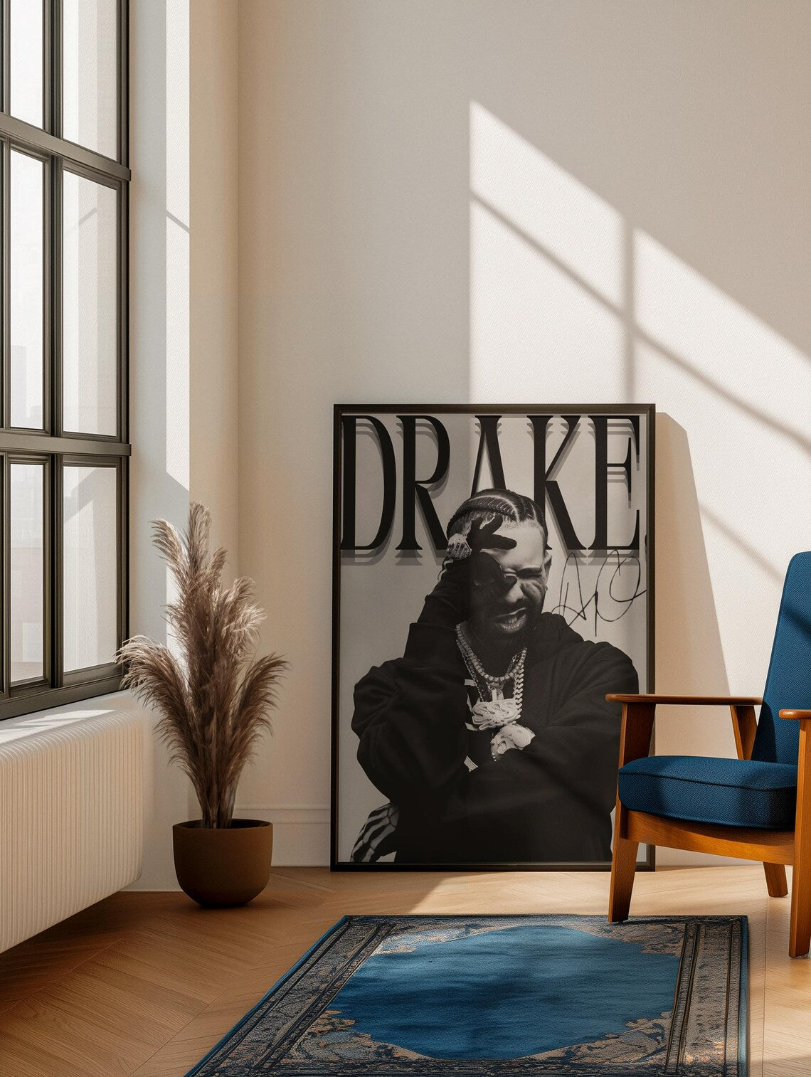 Timeless Drake Portrait Poster