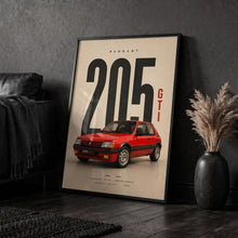 205 GTI Poster