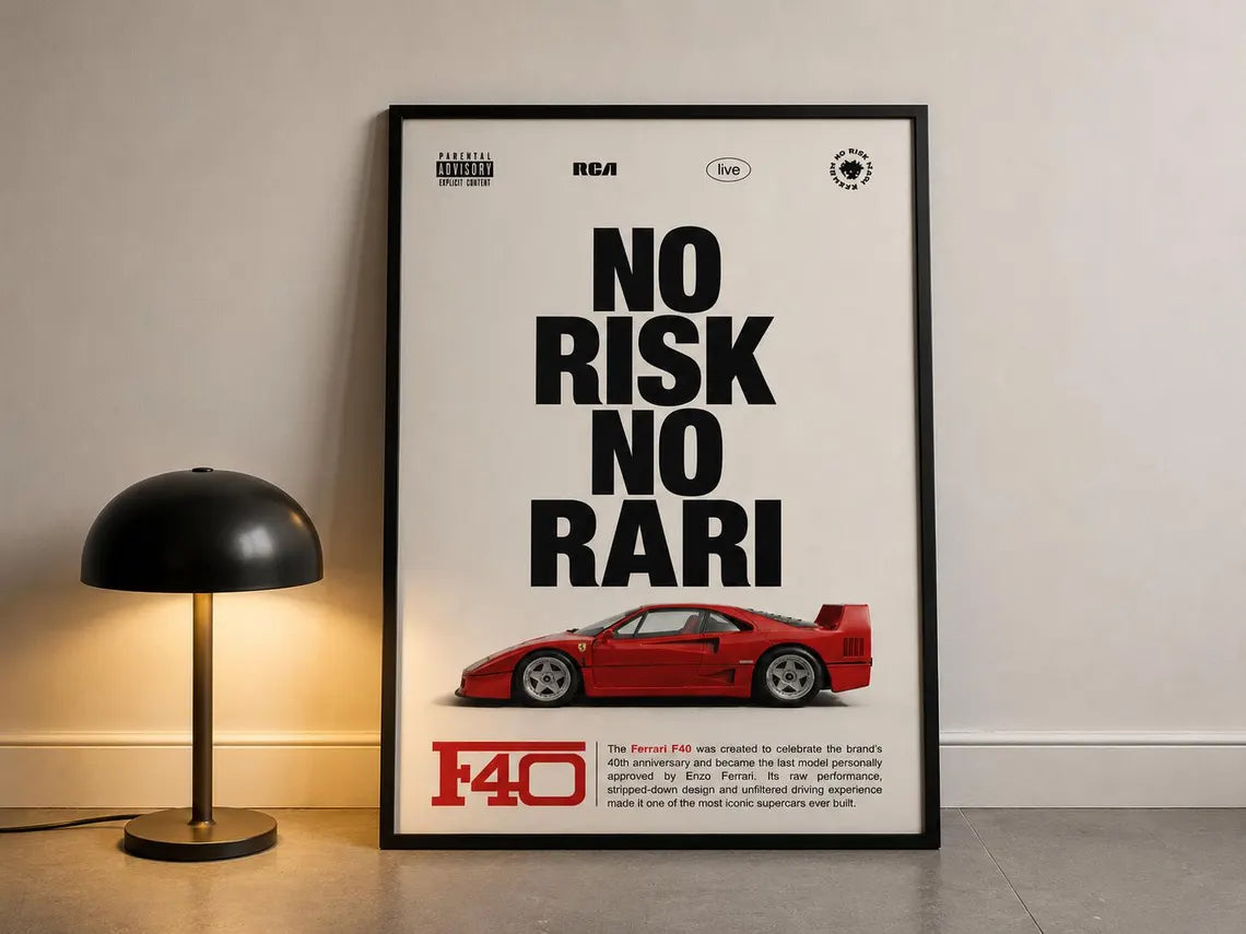 No risk no rari Poster
