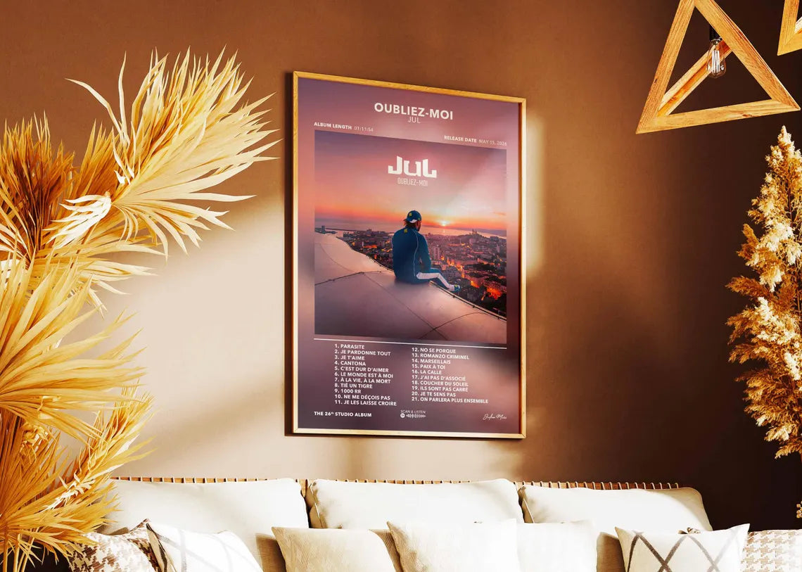 Poster Album Oubliez-Moi JUL