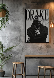Timeless Drake Portrait Poster